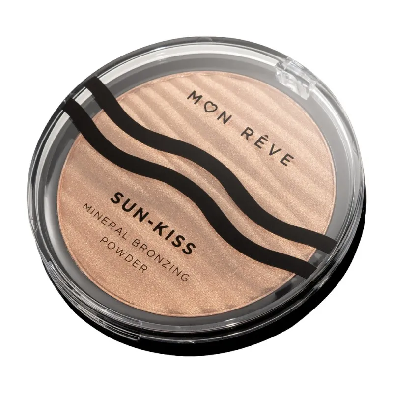 Mon Reve Sun-Kiss Shimmer - Μεταξένια Bronzing Πούδρα 18gr – #01 