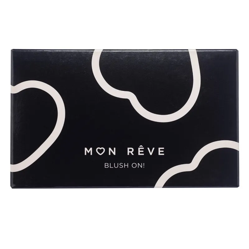 Mon Reve Blush On! - Τριπλή Παλέτα Ρουζ 9.9gr #01 Peachy