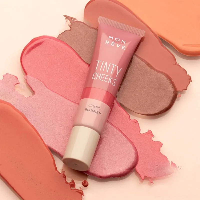 Mon Reve Tinty Cheeks 14ml - Υγρό Ρουζ Μακράς Διάρκειας – #01