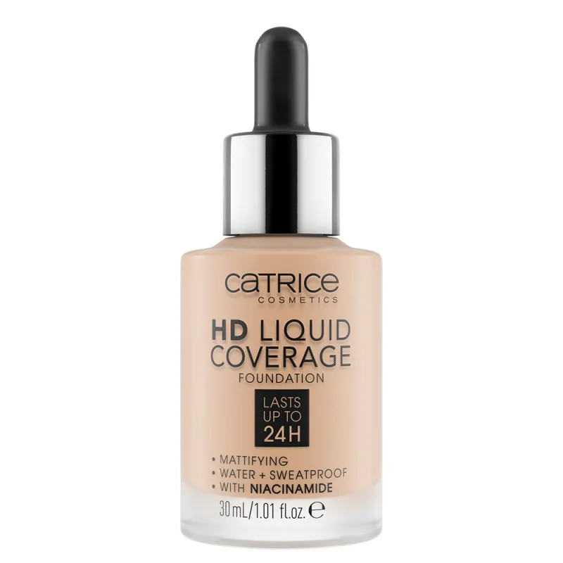 Catrice HD Liquid Coverage Liquid Make Up Foundation 30ml #030 Sand Beige