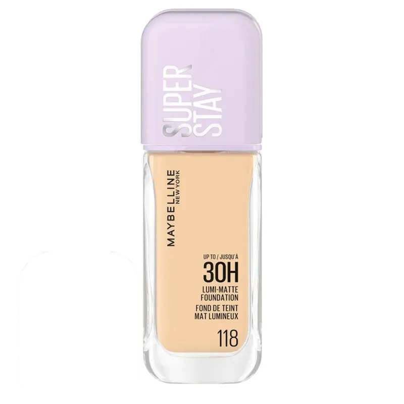 Maybelline Super Stay Lumi Matte Liquid Make Up Foundation 35ml #118