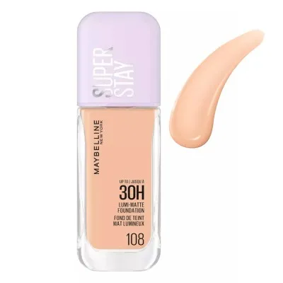 Maybelline Super Stay Lumi Matte Liquid Make Up Foundation 35ml #108