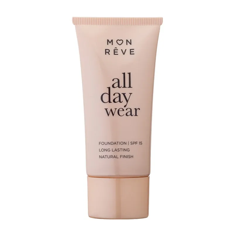 Mon Reve All Day Wear Foundation 30ml - Μακράς Διάρκειας & Φυσικό Ματ #102