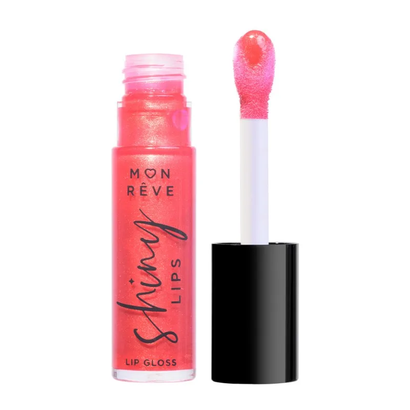 Mon Reve Shiny Lips - Ενυδατικό Lip Gloss για 3D Λάμψη & Όγκο 5ml – #05 RED FLAME