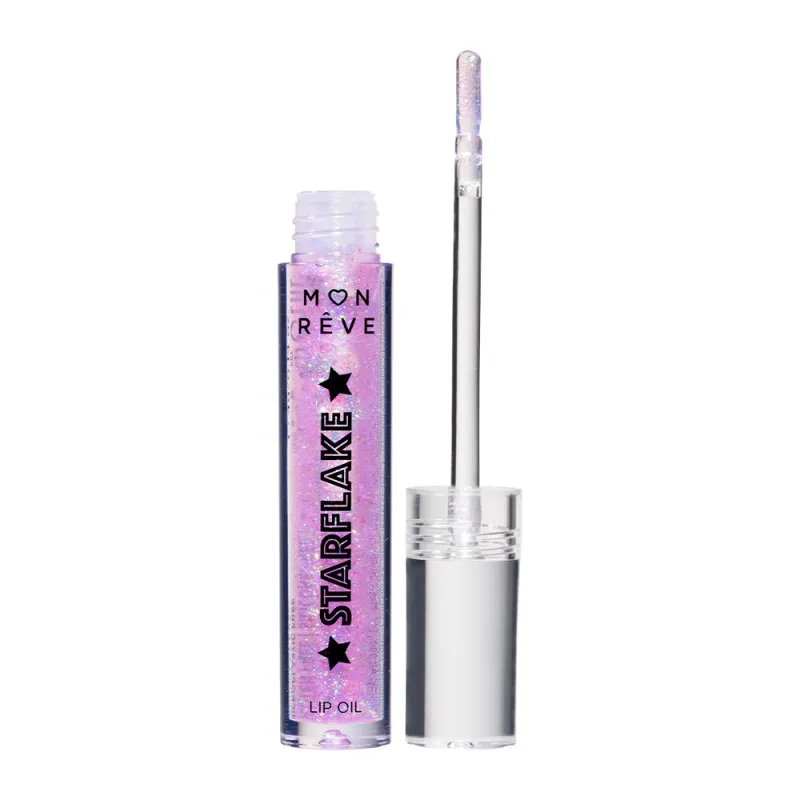 Mon Reve Starflake Lip Oil - Ενυδατικό Έλαιο Χειλιών με Πολυδιάστατη Λάμψη 4gr – #03 MYSTIC DREAM