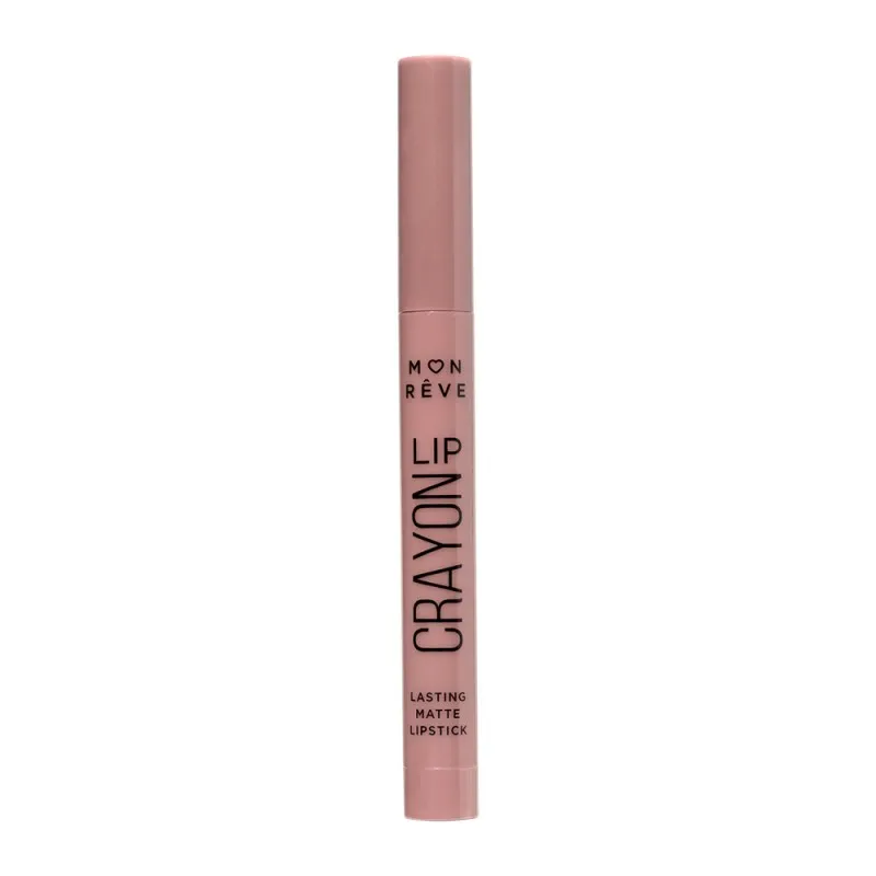 Mon Reve Lip Crayon - Μακράς Διάρκειας Μηχανικό Ματ Κραγιόν 1.5gr #01 LATTE