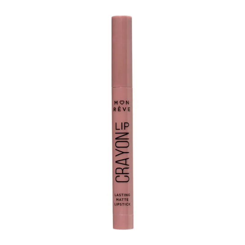 Mon Reve Lip Crayon - Μακράς Διάρκειας Μηχανικό Ματ Κραγιόν 1.5gr #02 BURNT LILAC