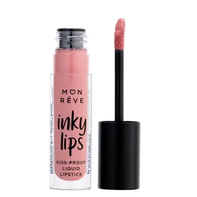 Mon Reve Inky Lips - Εξαιρετικά Σταθερό Υγρό Ματ Κραγιόν 4ml #01
