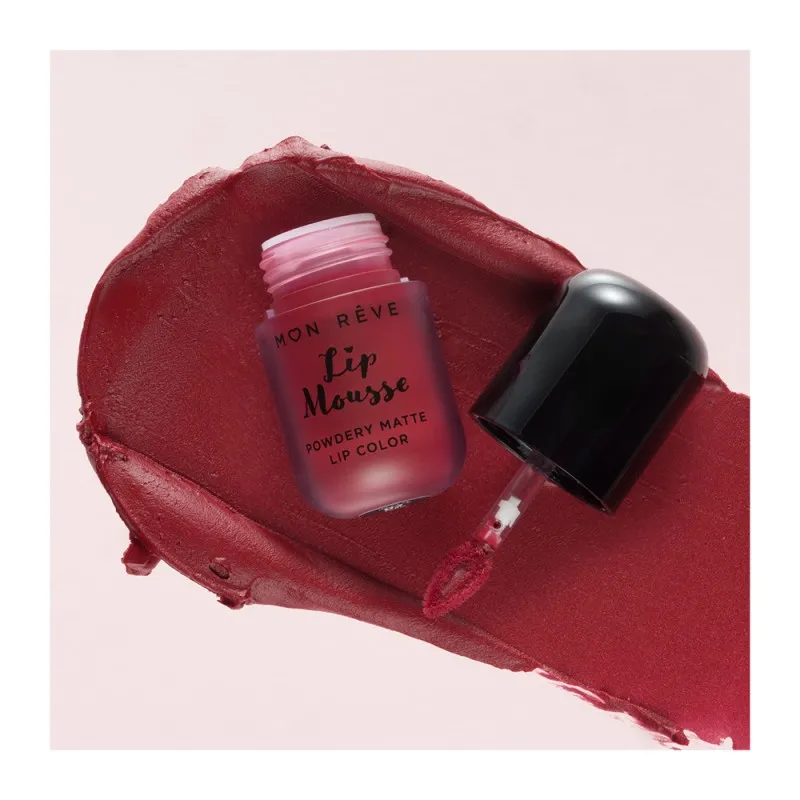 Mon Reve Lip Mousse - Ανάλαφρο Ματ Κραγιόν με Υφή Πούδρας 4gr #03 PARIS