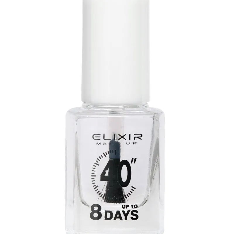 Elixir Βερνίκι 40″ & Up to 8 Days 13ml – #001 (Clear)