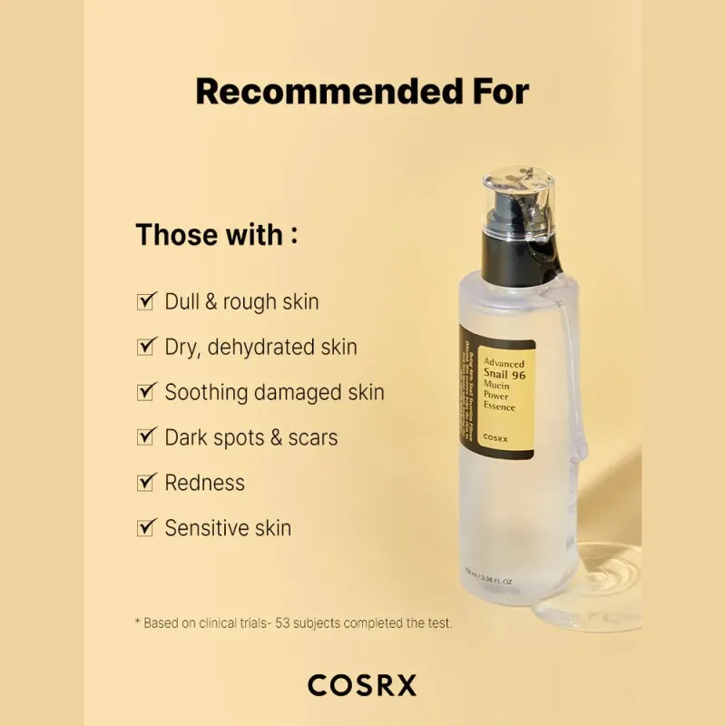COSRX Advanced Snail 96 Mucin Power Essence 100ml - Ορός Ανάπλασης & Ενυδάτωσης