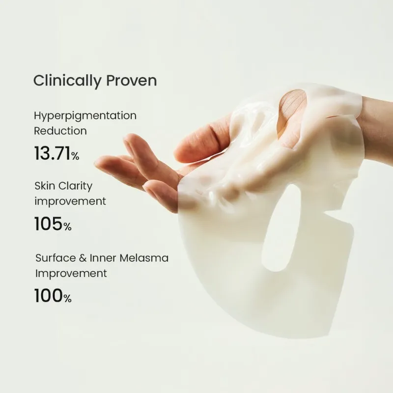 Biodance Radiant Vita Niacinamide Real Deep Mask 1τμχ – Μάσκα Προσώπου Υδρογέλης για Λάμψη, Σκούρες Κηλίδες & Ενυδάτωση