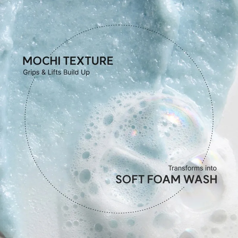 Arencia Blue Hyssop Rice Mochi Cleanser 120g – Καθαριστικό Προσώπου με Ρύζι για Λιπαρή, Ακνεϊκή & Συμφορημένη Επιδερμίδα