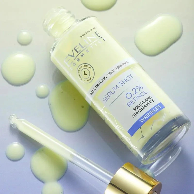 Eveline Serum Shot 0.2% Retinol | Αντιγηραντικό Serum Προσώπου με Ρετινόλη 30ml