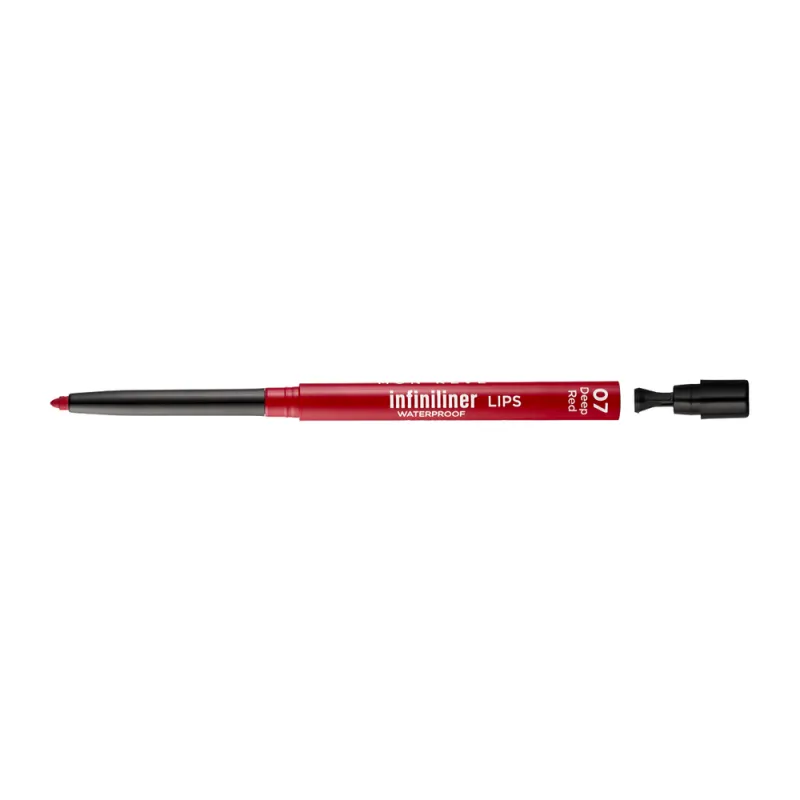 Mon Reve Infiniliner Gel Lip Pencil - Αδιάβροχο Μηχανικό Μολύβι Χειλιών 1.2gr – #07 Deep Red